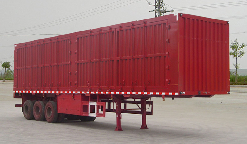 A WONDEE 3-axle van semi trailer for bulk cargo from China manufacturer