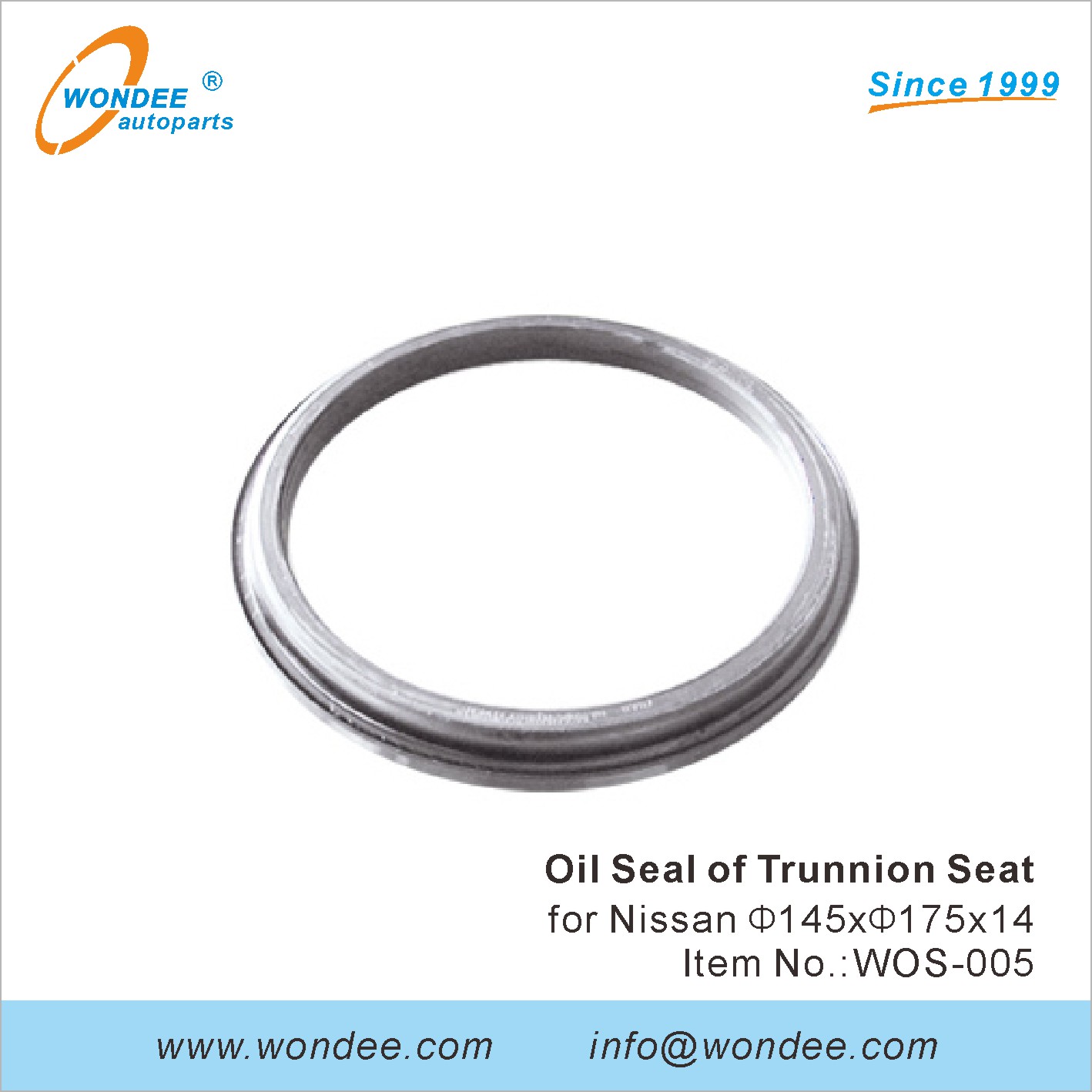 WONDEE oil seal of trunnion seat (5)