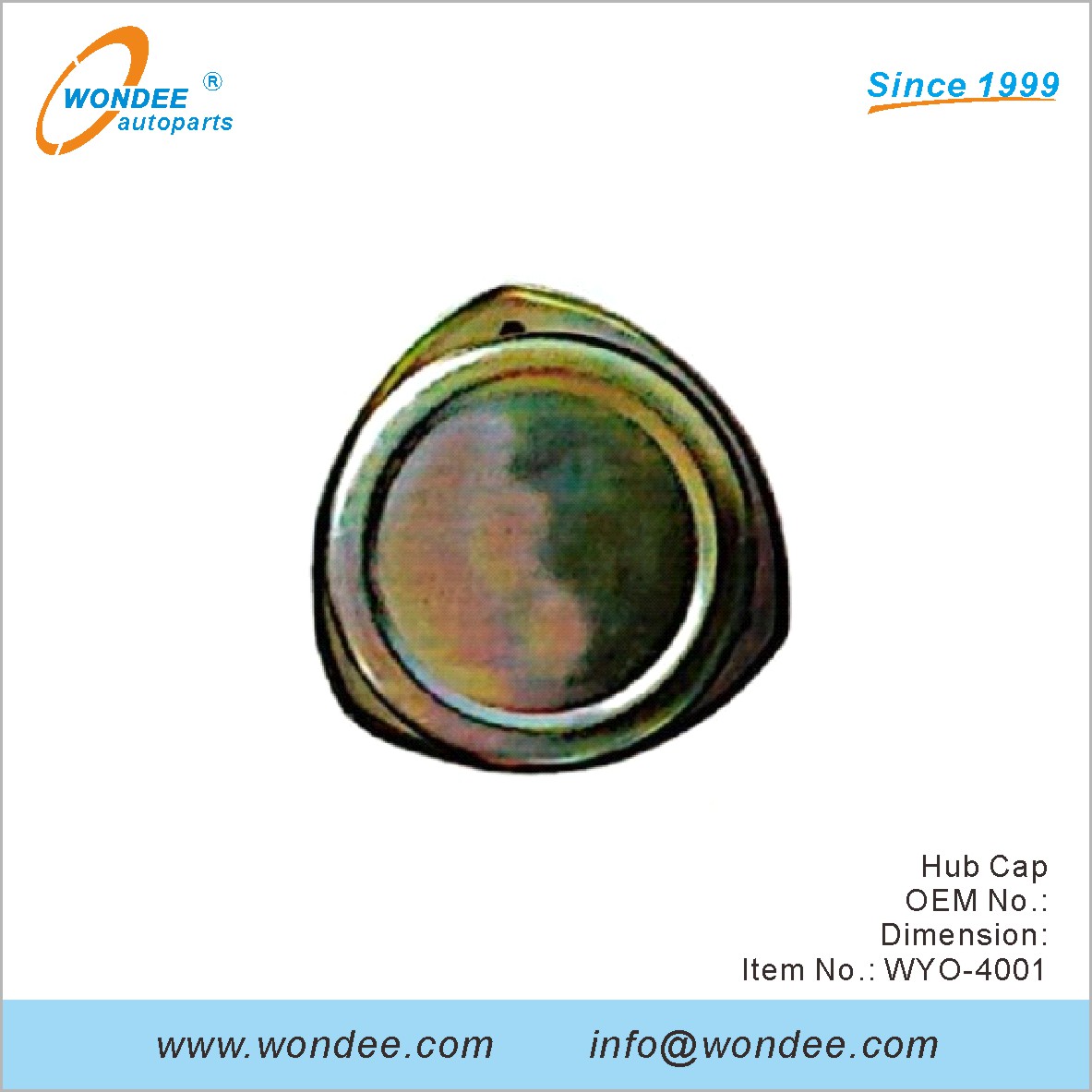 Hub Cap OEM for Volvo from WONDEE