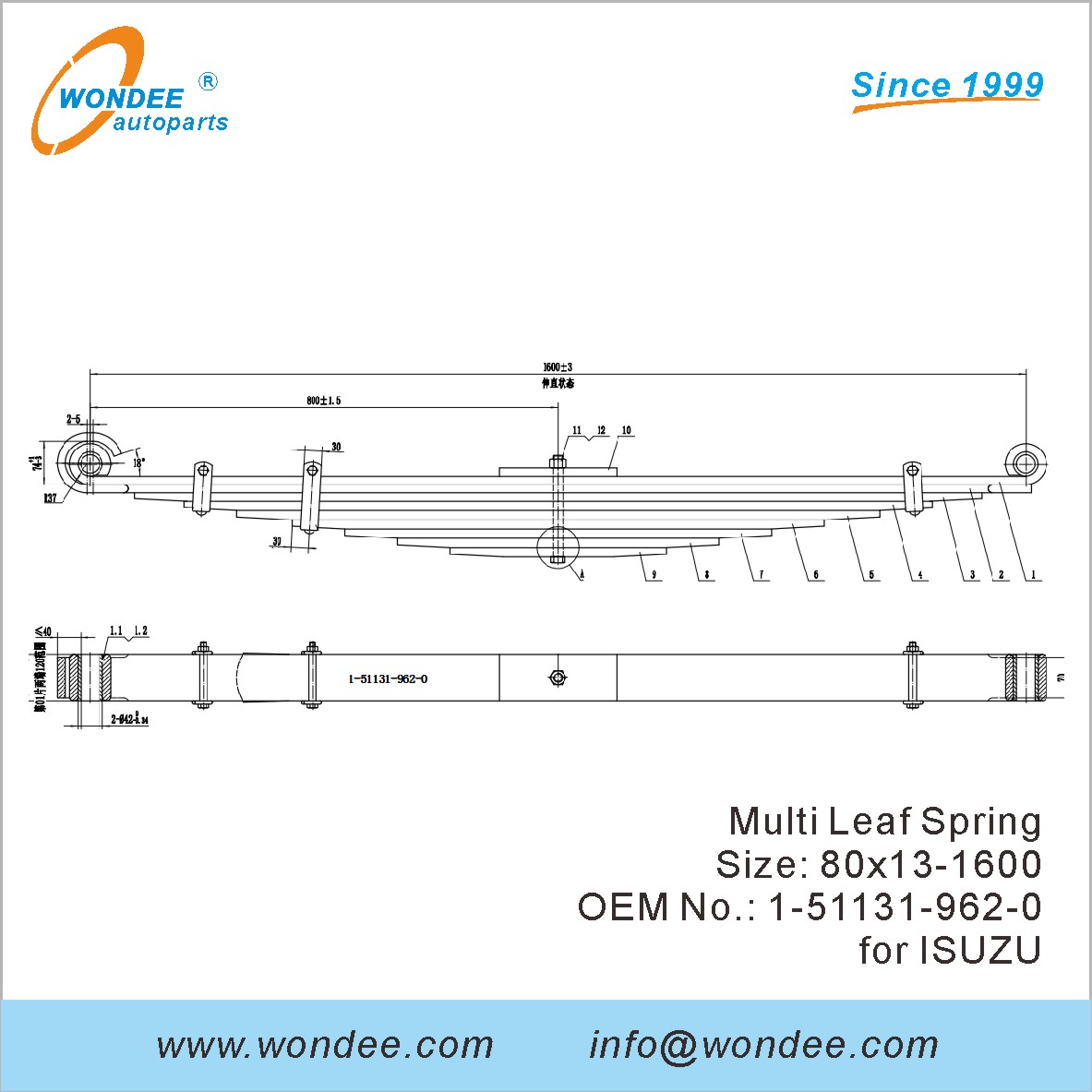 Auto Parts Machinery Parts High Strength Leaf Springs Trailer Leaf Spring   China Truck Parts Leaf Spring  MadeinChinacom