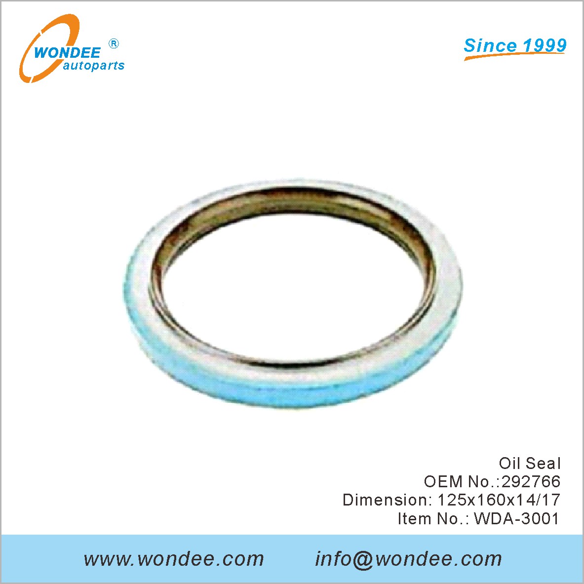Oil Seal OEM 29276 for DAF from WONDEE