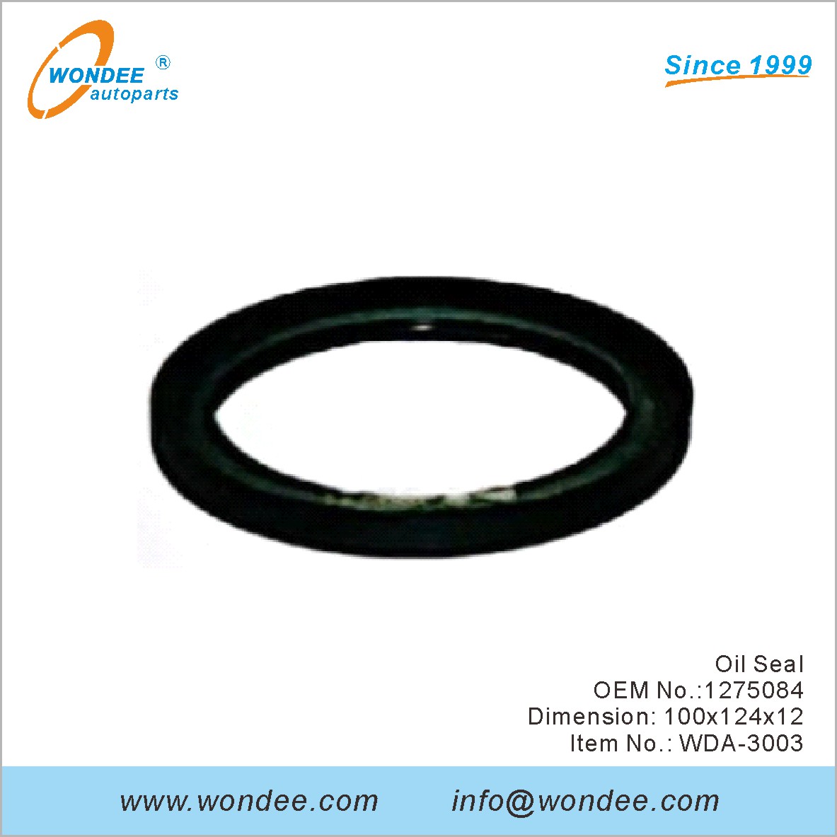 Oil Seal OEM 1275084for DAF from WONDEE