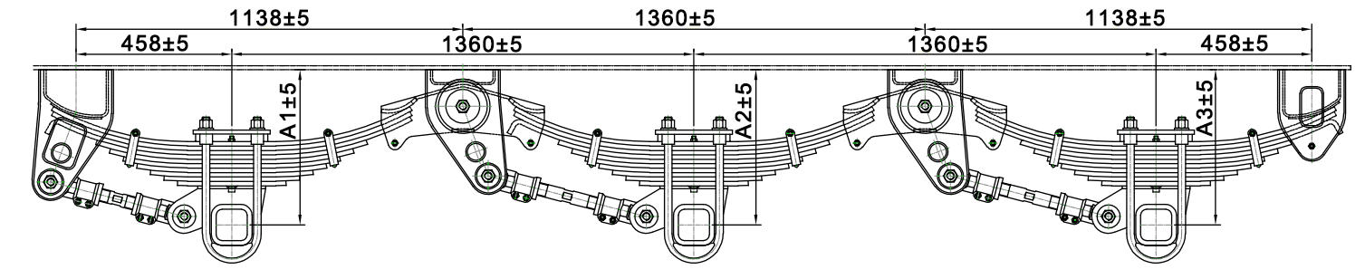 Mechanical suspension-WD68-03