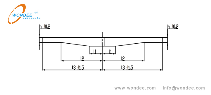 15-Measurement of long tapered leaf spring-ordinary trapezoidal structure