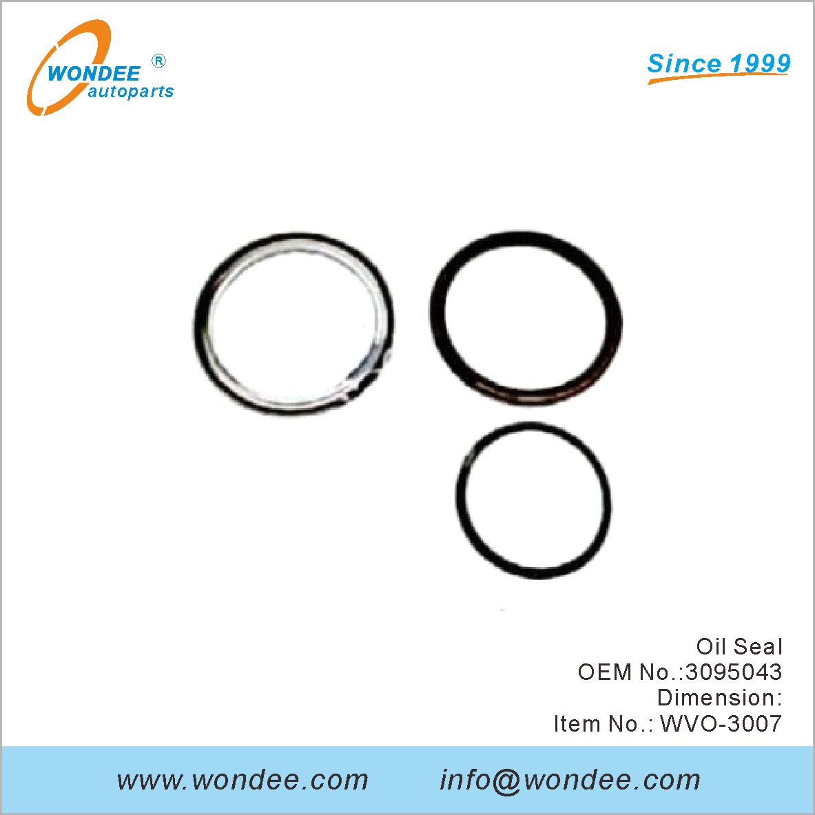 Oil Seal OEM 3095043 for Volvo from WONDEE