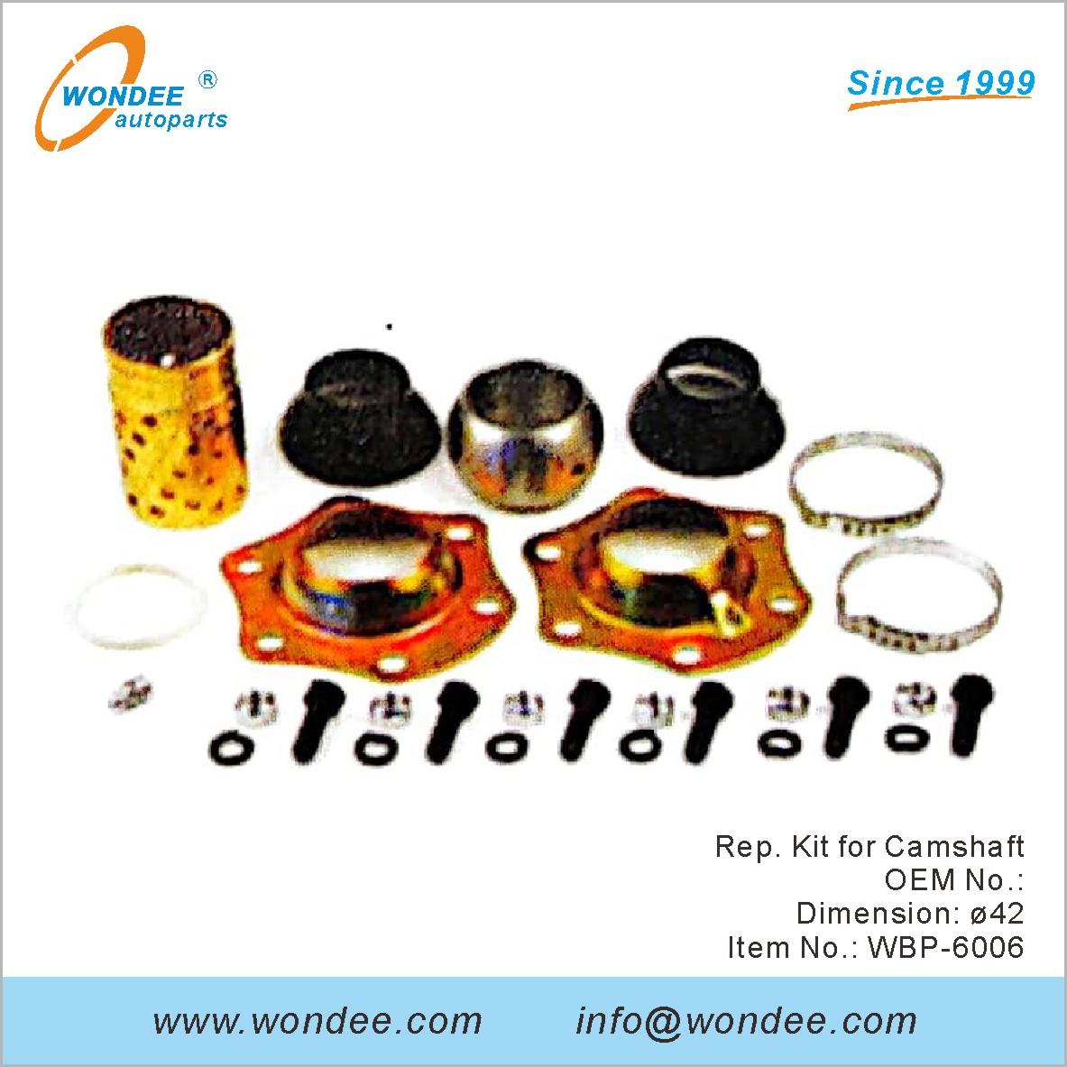 Rep Kit for Camshaft OEM for BPW from WONDEE