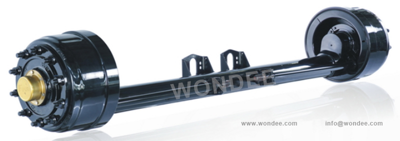 A Full Drop Semi Trailer Axle from China Manufacturer/Wondee Autoparts