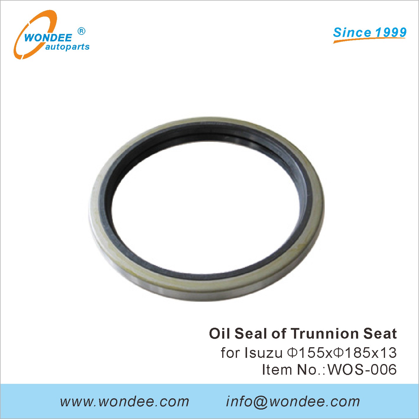 WONDEE oil seal of trunnion seat (6)