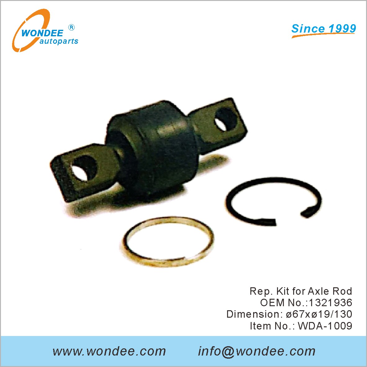 Rep. Kit for Axle Rod OEM 1321936 for DAF from WONDEE