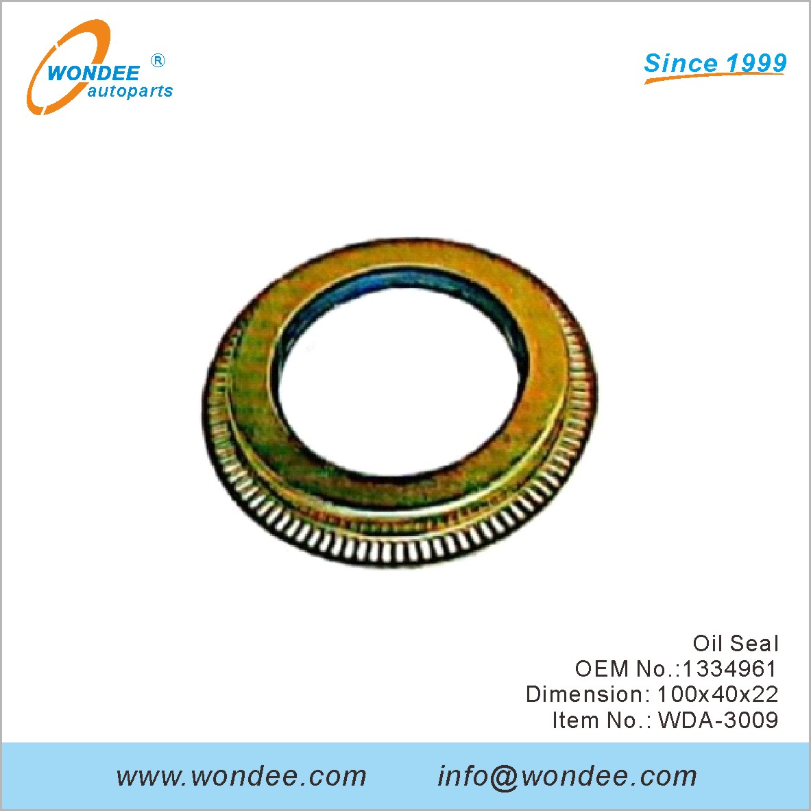 Oil Seal OEM 1334961 for DAF from WONDEE