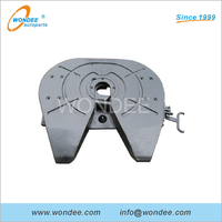 2/3.5 Inch 50/90# Casting Fifth Wheel for Heavy Duty Trucks, Tractors and Semi Trailers