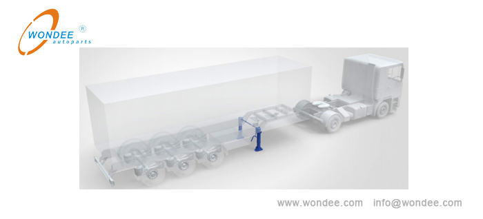 landing gear for heavy duty semi trailer from China manufacturer/WONDEE Autoparts