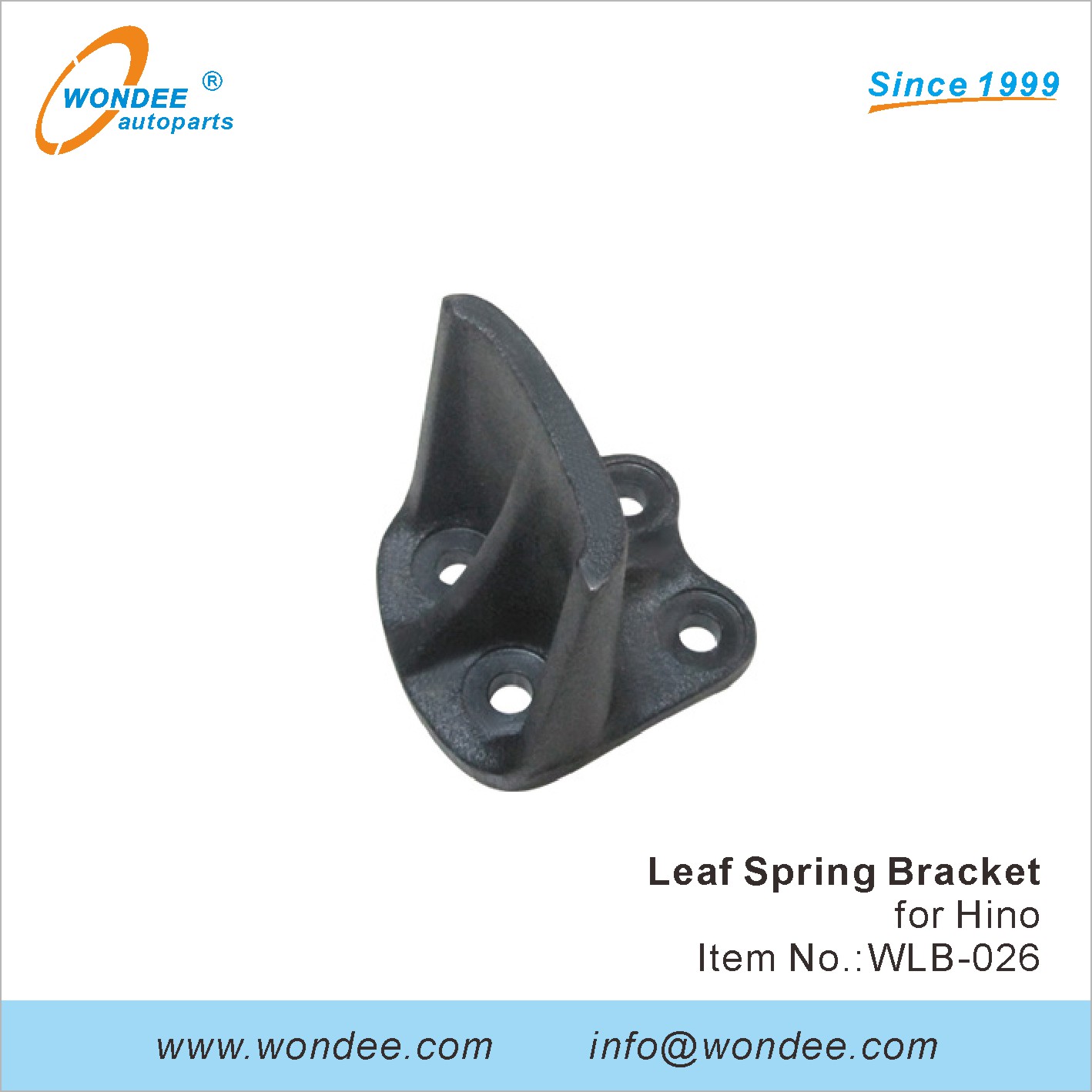WONDEE leaf spring bracket (26)
