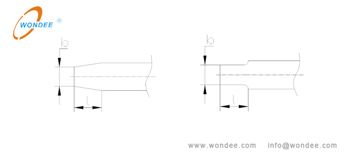 7-Measurement of end trimming and corner cutting