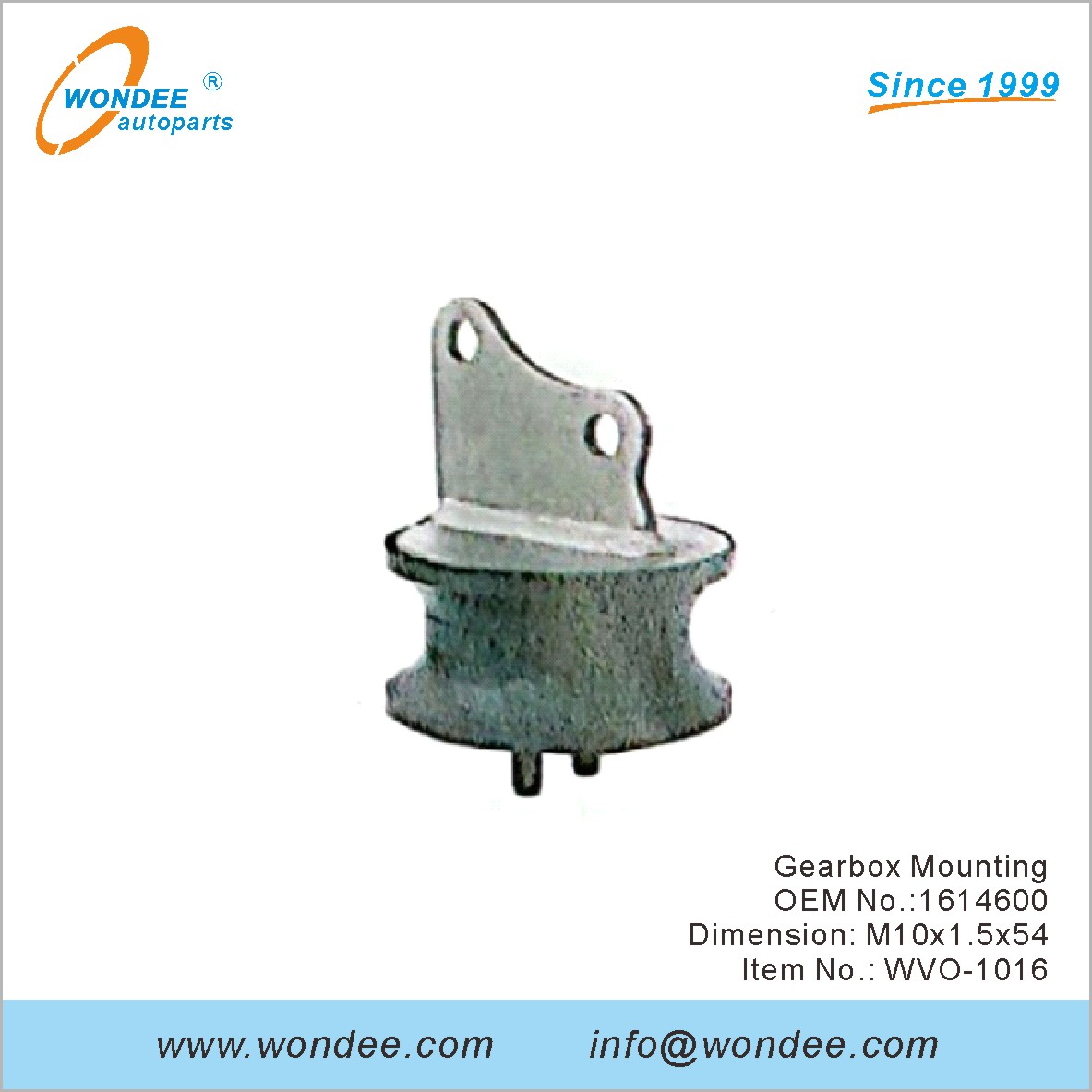 Gearbox Mounting OEM 1614600 for Volvo from WONDEE