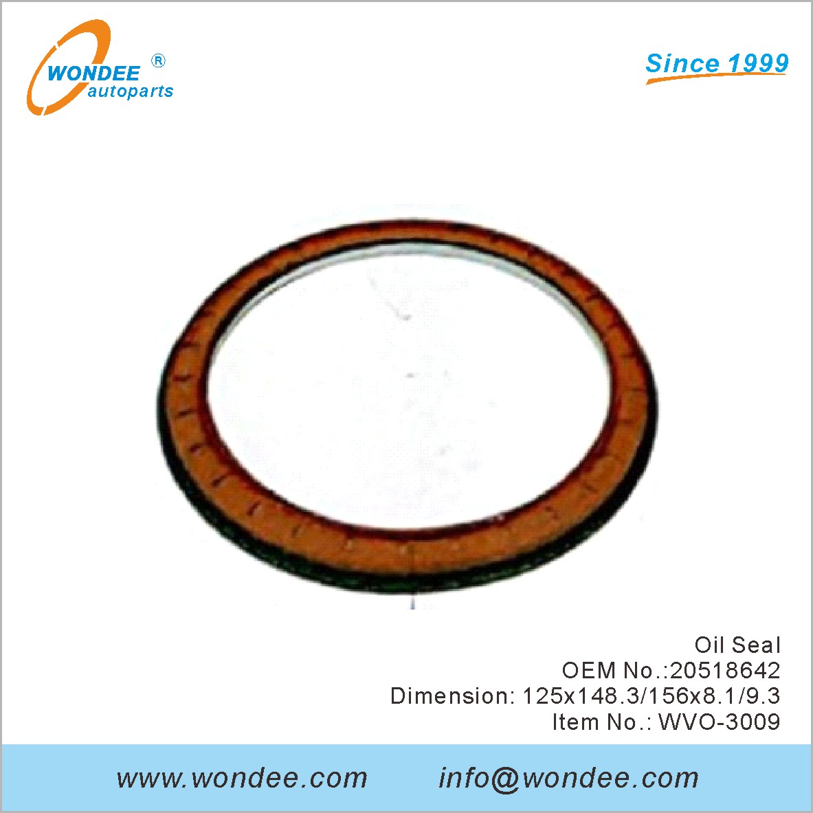 Oil Seal OEM 20518642 for Volvo from WONDEE