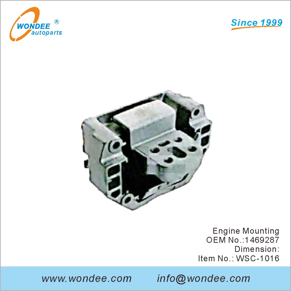 Engine Mounting OEM 1469287 from WONDEE