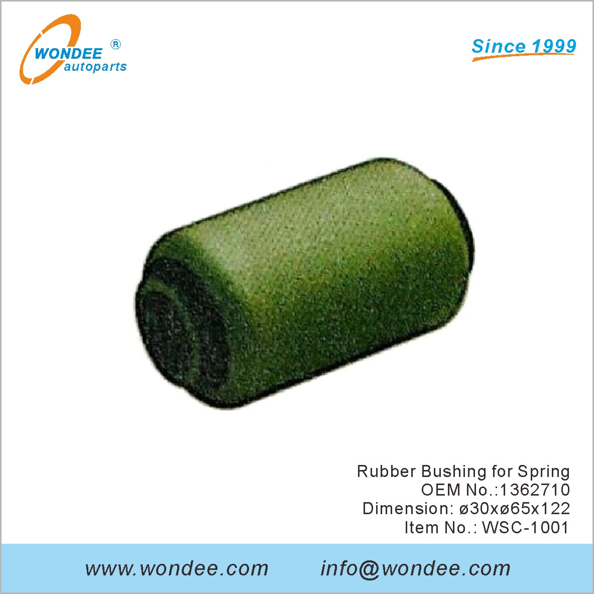 Rubber Bushing for Spring OEM 1362710 from WONDEE