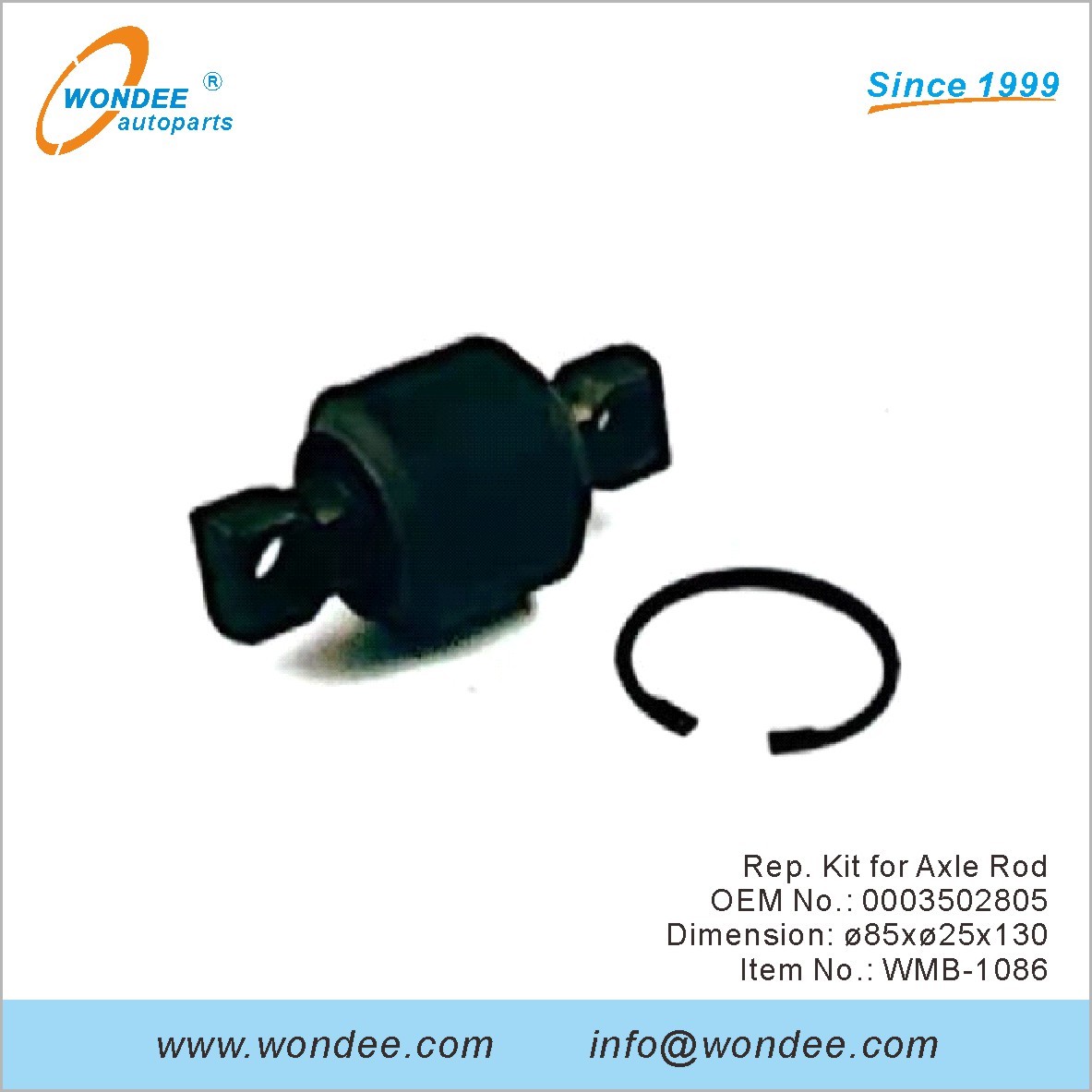 Rep. Kit for Axle Rod OEM 0003502805 for Benz from WONDEE