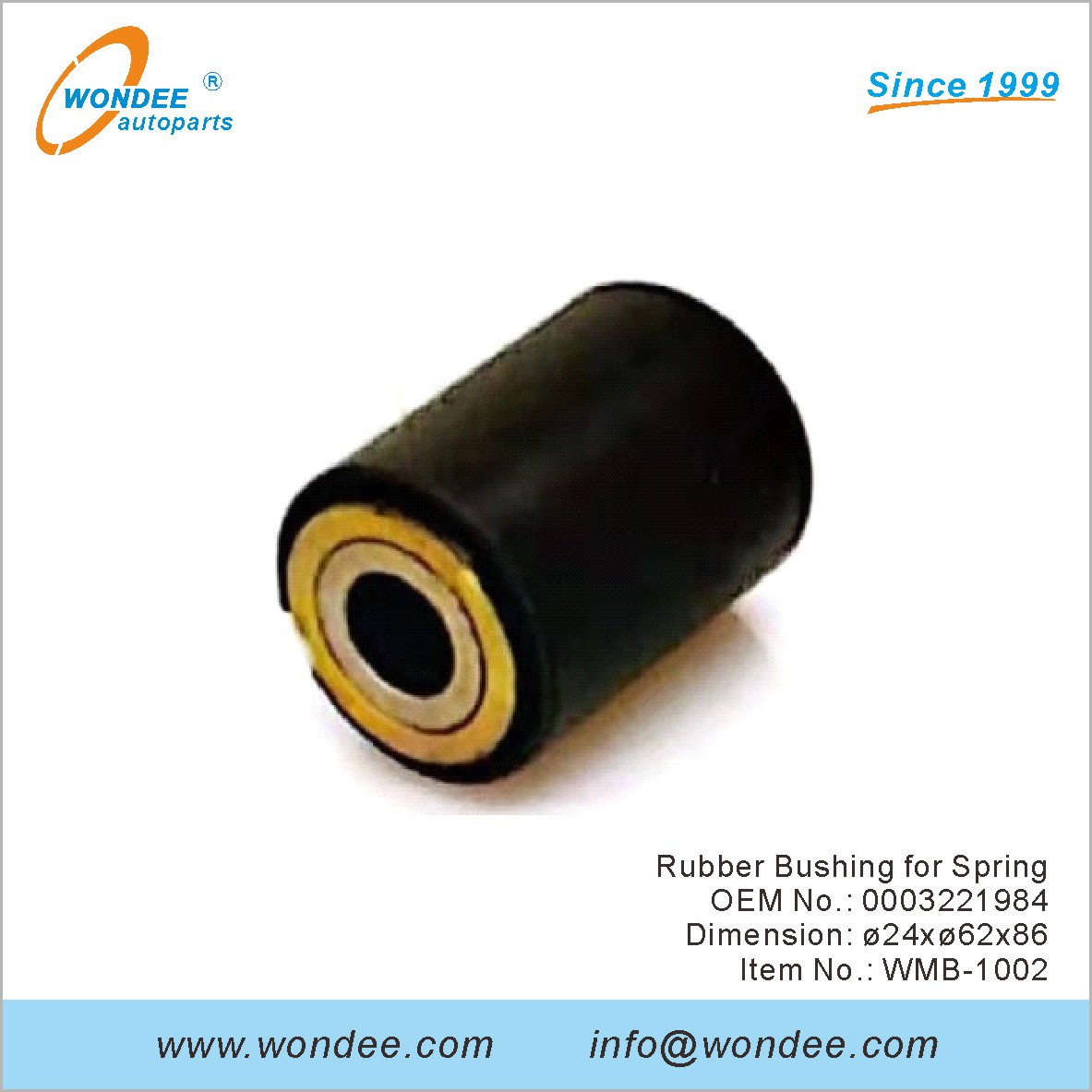 Benz Type Rubber Bushing, Spring Cushion, Stabilizer Mounting,engine Mounting, Repair Kit, Oil Seal, Abs Ring for Truck