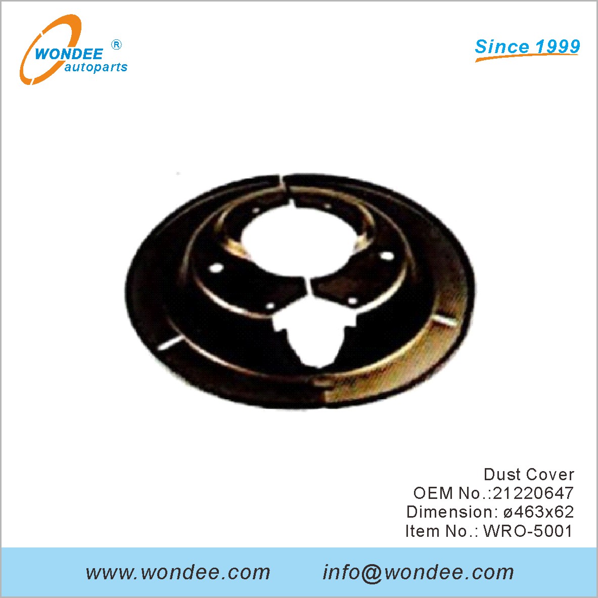 Dust Cover OEM 21220647 for ROR from WONDEE (2)