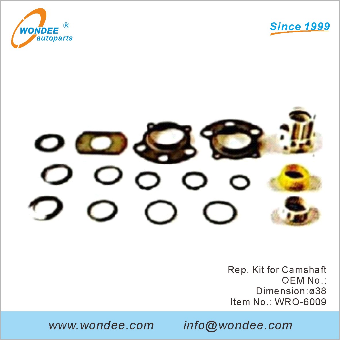 Rep. Kit for Camshaft OEM for ROR from WONDEE