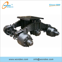 28T High Mounting Plate Drum Type Bogie for Semi Trailer And Truck