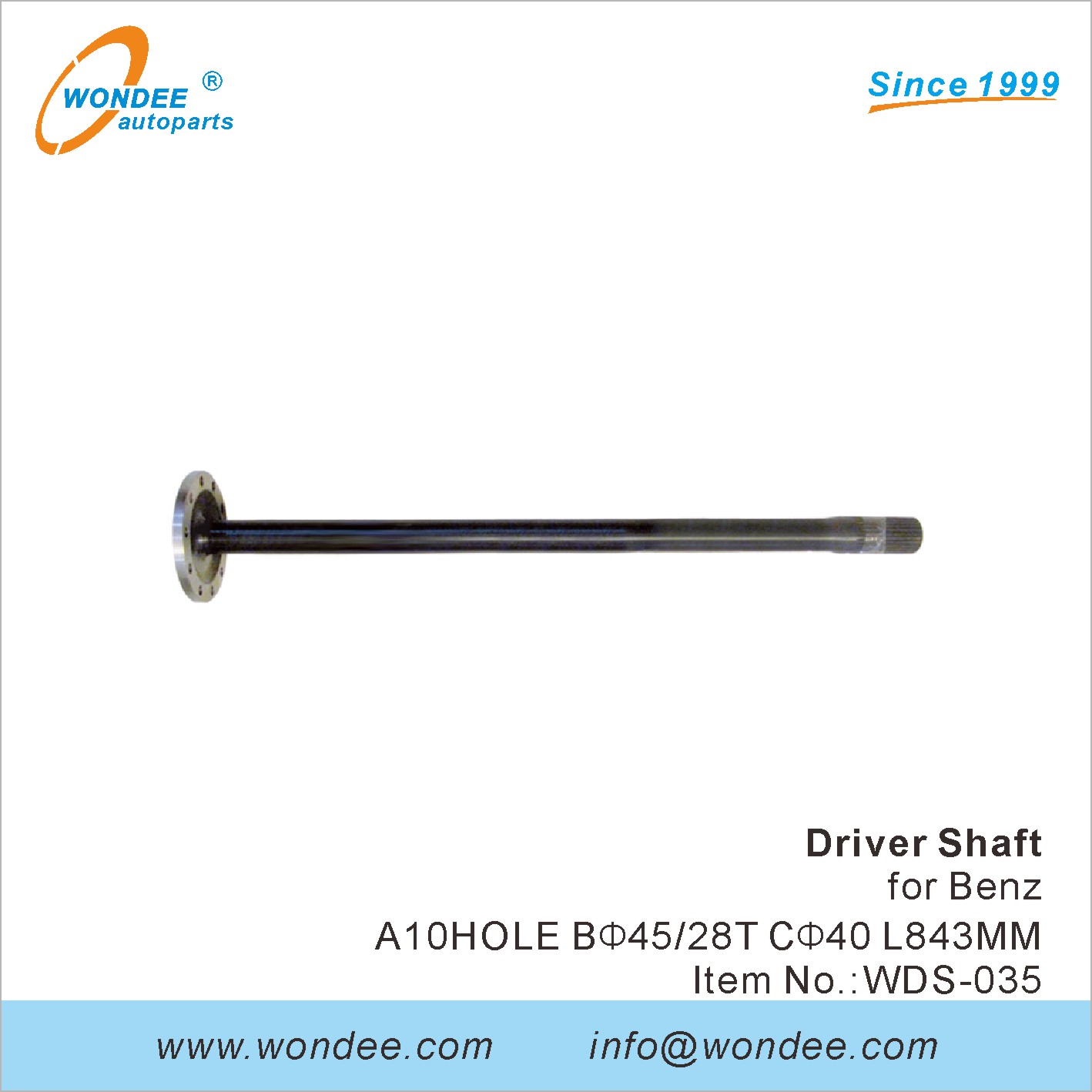 WONDEE Drive shaft (35)