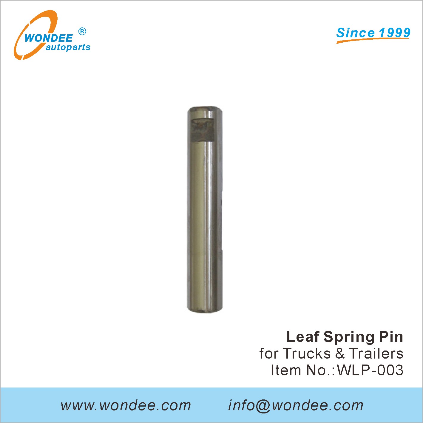 WONDEE Leaf spring pin (3)