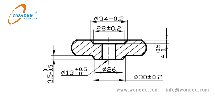 22-Measurement of concave convex center hole