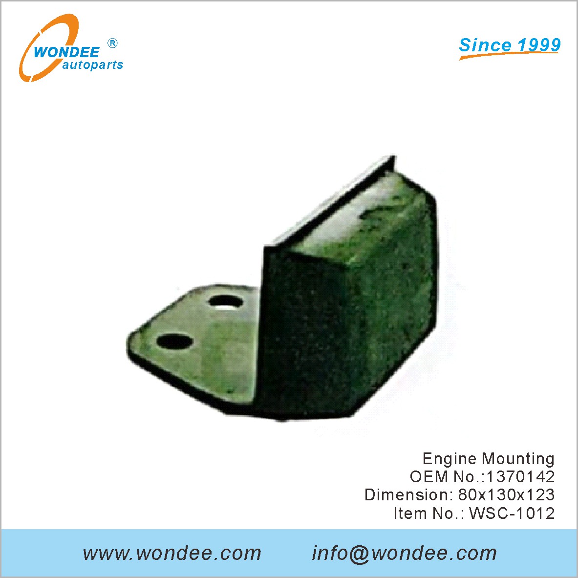 Engine Mounting OEM 1370142 from WONDEE