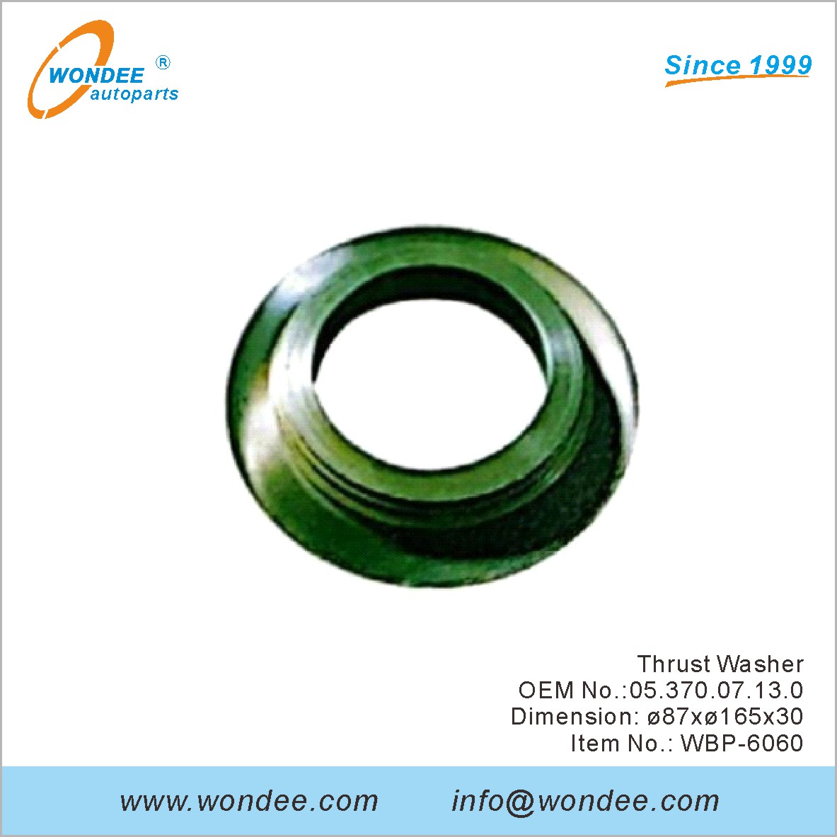Thrust Washer OEM 0537007130 for BPW from WONDEE
