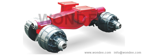 one-seat with two-axle argo bogie suspension from China manufacturer/WONDEE AUTOPARTS