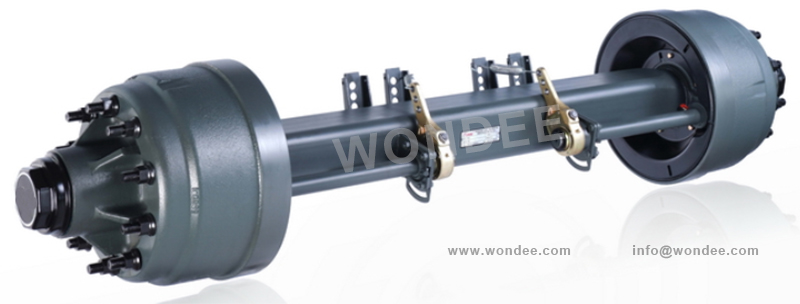 An Outboard Drum Semi-trailer Axle from China Manufacturer/Wondee Autoparts
