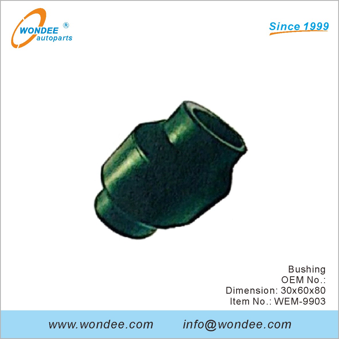 Bushing OEM for engine mouting from WONDEE (3)