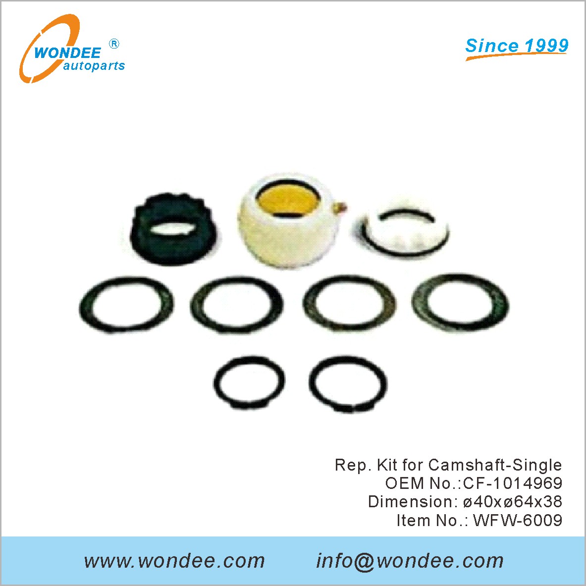 Rep. Kit for Camshaft-Single OEM CF-1014969for FUWA from WONDEE