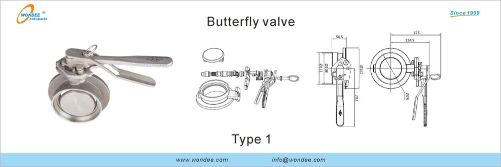 Butterfly valve from WONDEE Autoparts (1)