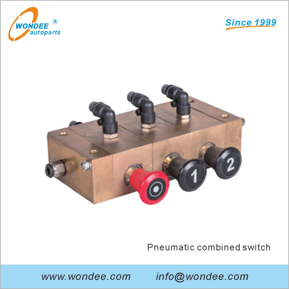 Pneumatic Combined Switch for Fuel Tanker Truck Parts
