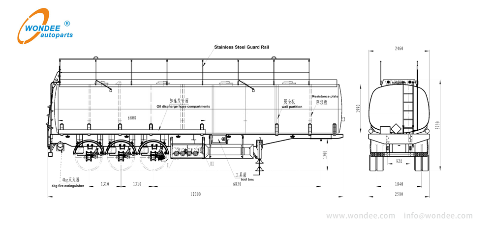fuel tank semi trailer (2)