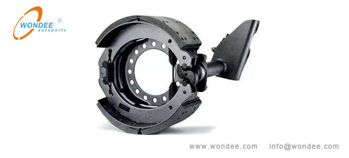Drum type brake system for trailers and trucks