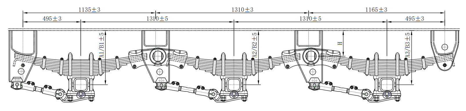Mechanical suspension-WD86-03