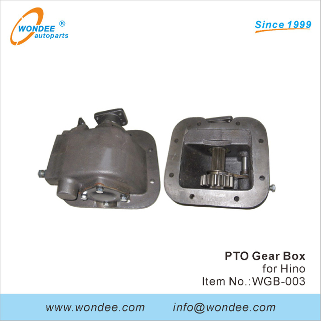 PTO Gear Box and Belt Pulley for Trucks