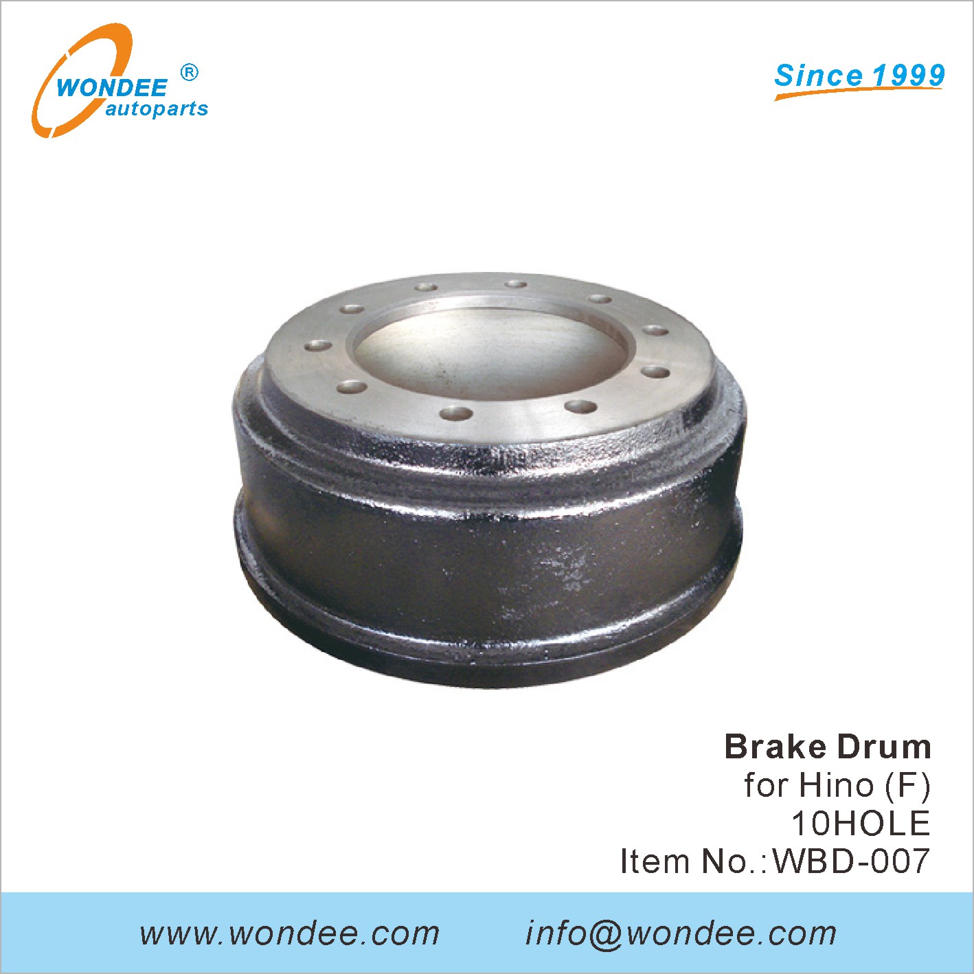 WONDEE brake drum (7)