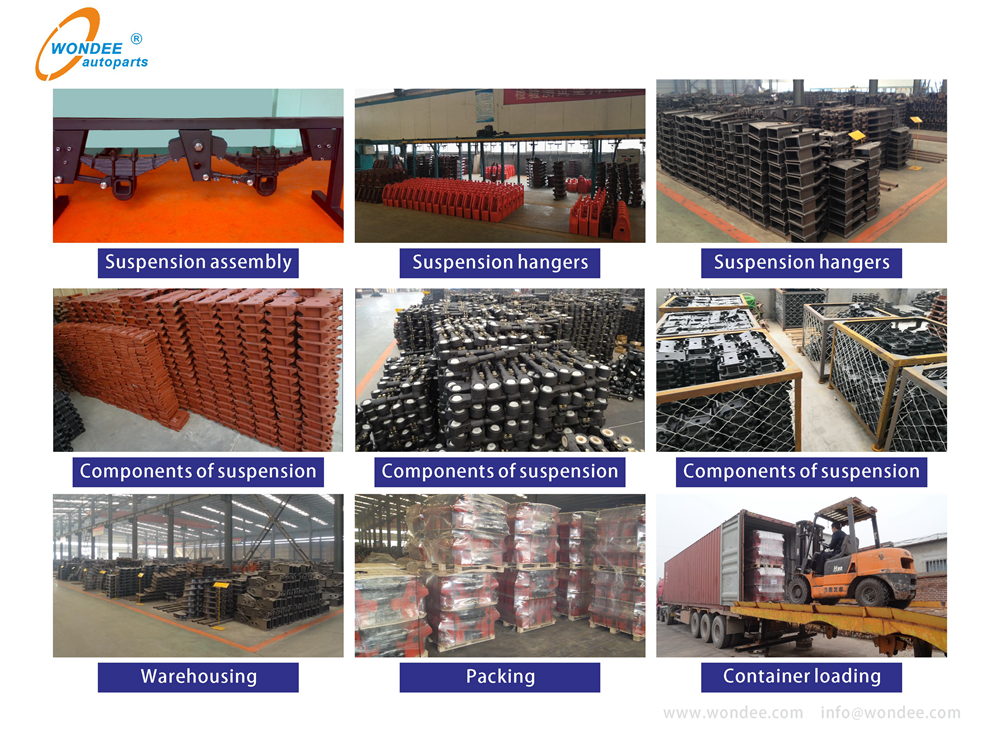 WONDEE Trailer suspension products and warehousing
