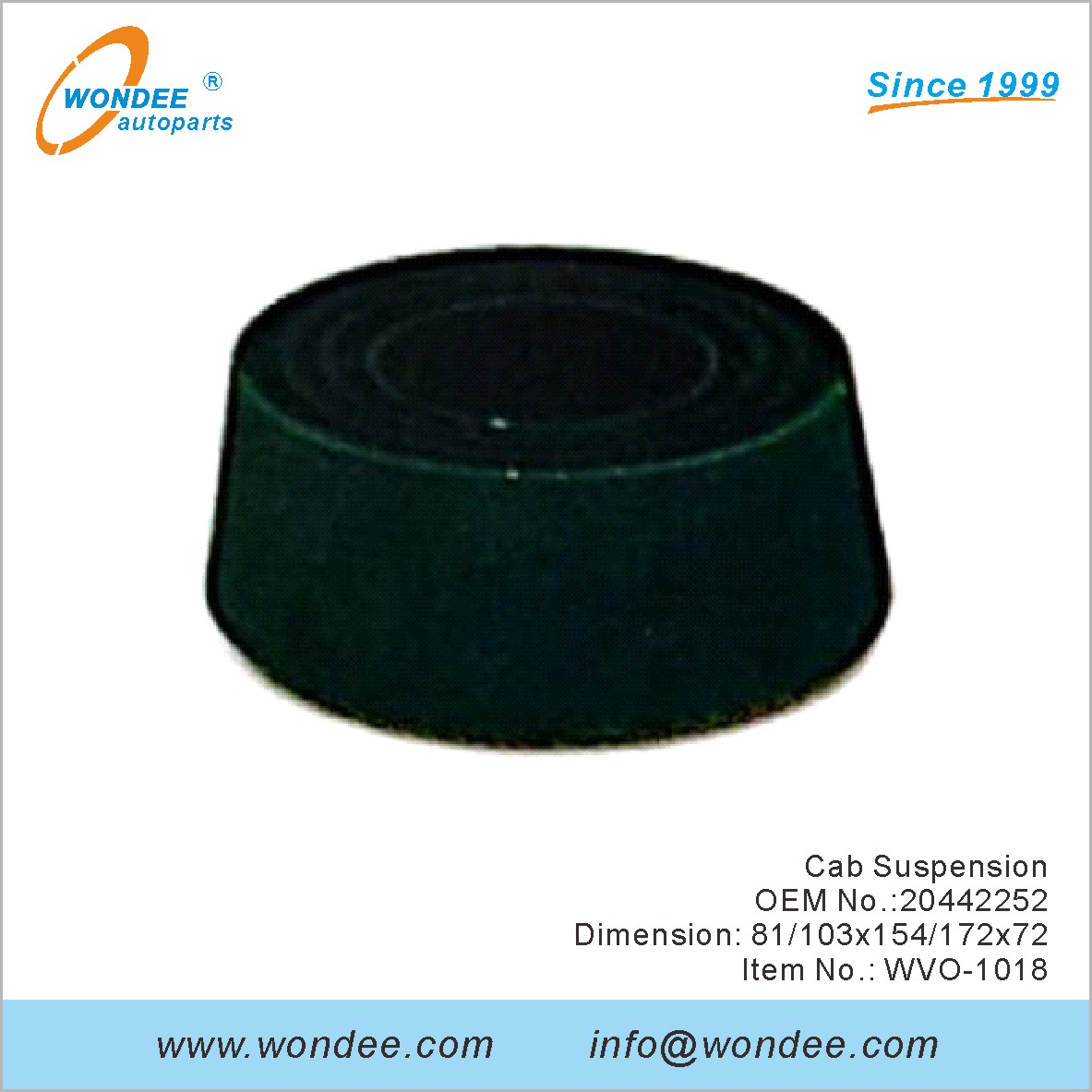 Cab Suspension OEM 20442252 for Volvo from WONDEE