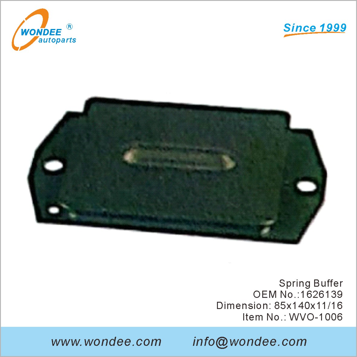 Spring Buffer OEM 1626139 for Volvo from WONDEE