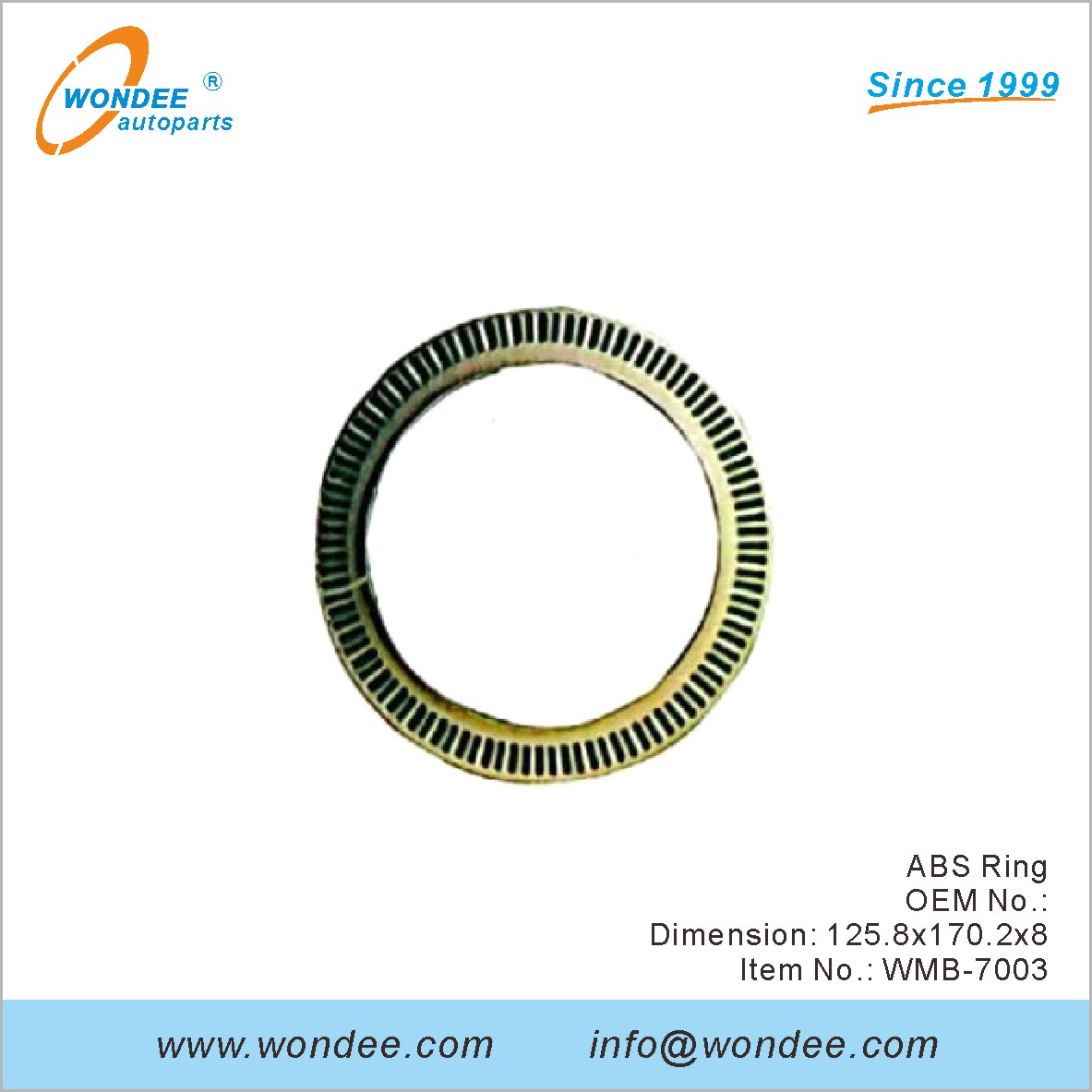 ABS Ring OEM for Benz from WONDEE