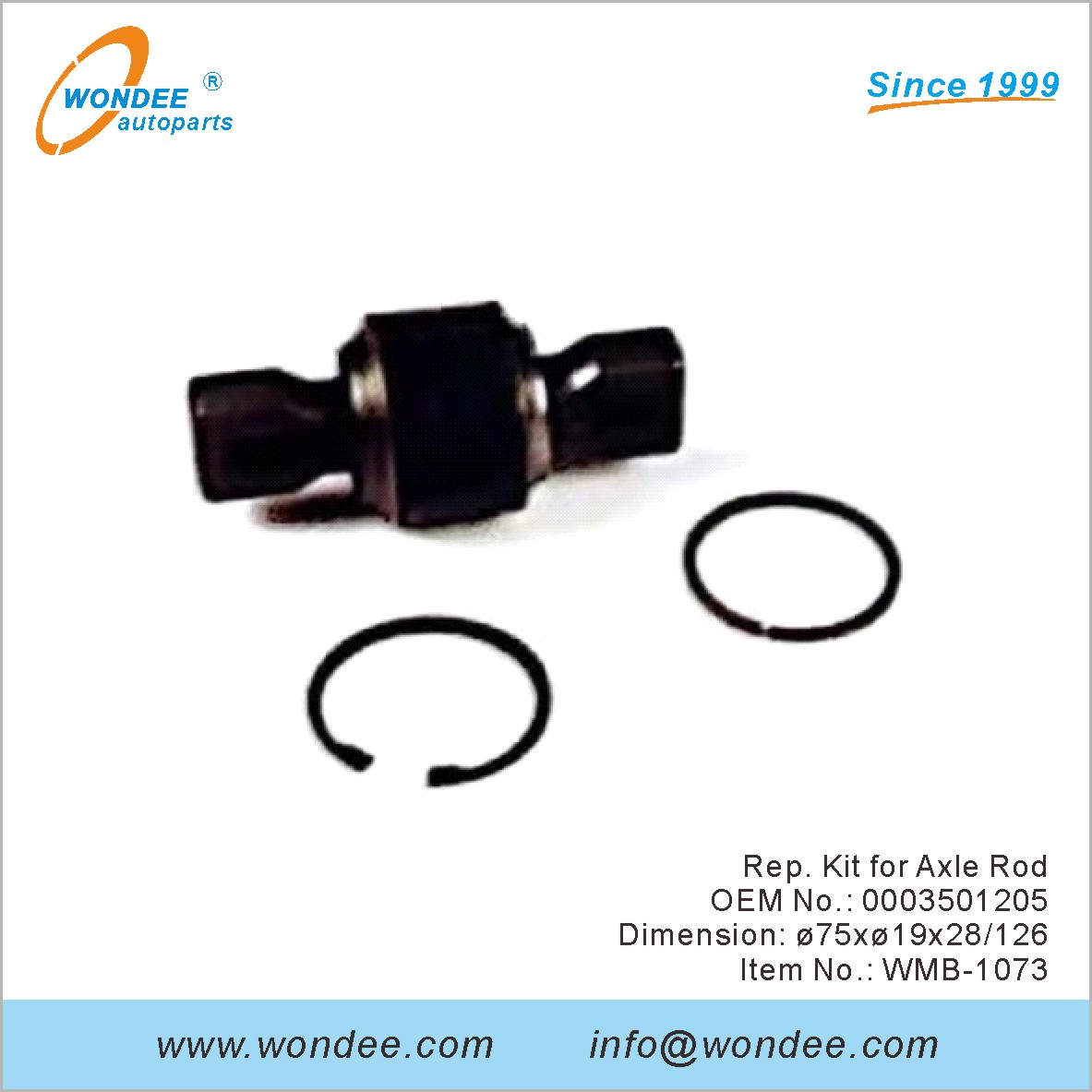 Rep. Kit for Axle Rod OEM 0003501205 for Benz from WONDEE