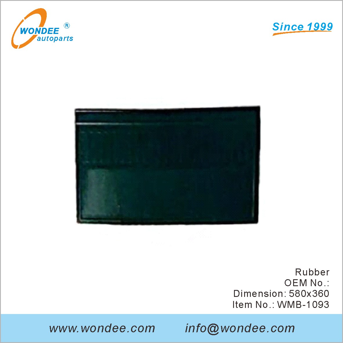Rubber OEM for Benz from WONDEE