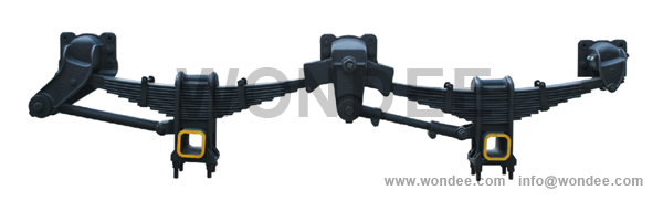 2-axle REYCO casting type mechanical suspension from China manufacturer/WONDEE AUTOPARTS